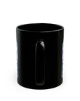 Tap Into Your Higher Purpose Black Mug