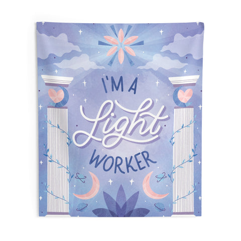 I'm a Light Worker Tapestry