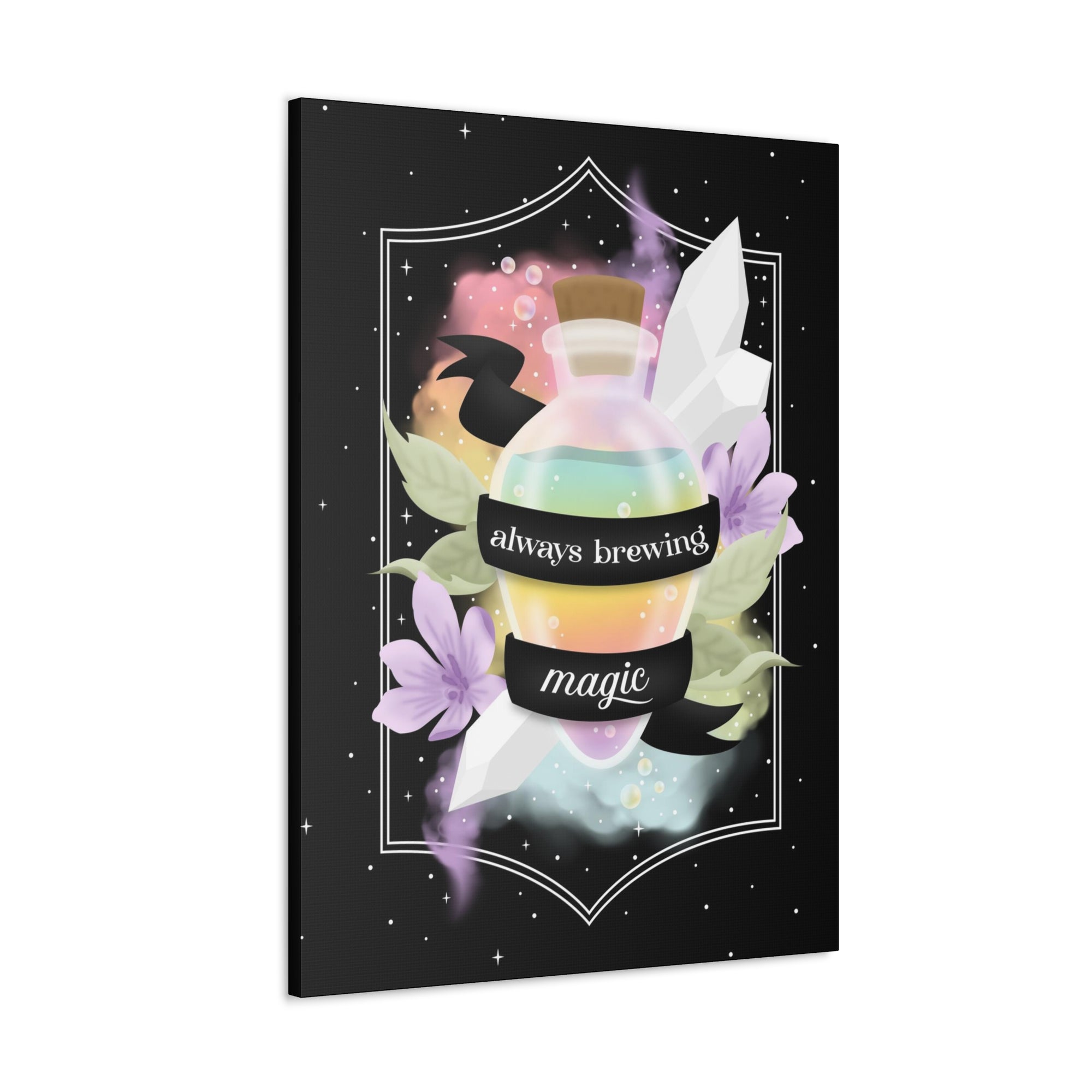 Always Brewing Magic Canvas Gallery Wraps