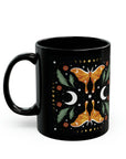 Orange Moon Moth Mug