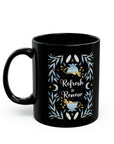 Refresh & Renew Black Mug