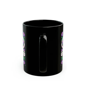 I Connect to the Magic Within Black Mug