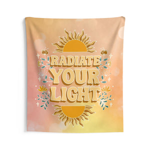 Radiate Your Light Tapestry