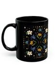 Blue Floral Mug