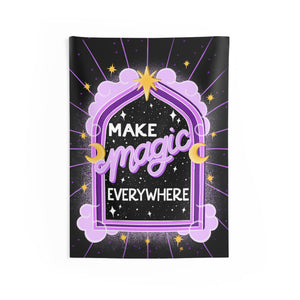 Make Magic Everywhere Tapestry