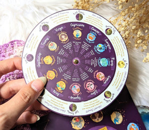 Zodiac Insight Volvelle by Sow the Magic available at Goddess Provisions