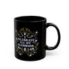 I Celebrate All My Blessings Black Mug