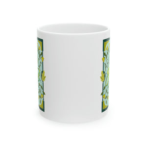 Abundance Flows to Me White Mug