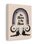 The Moon is My Muse Canvas Gallery Wraps