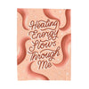 Healing Energy Flows Through Me Velveteen Plush Blanket