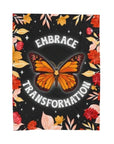 Embrace Transformation Velveteen Plush Blanket