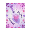 Live From the Heart Velveteen Plush Blanket