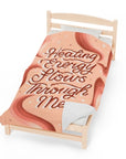 Healing Energy Flows Through Me Velveteen Plush Blanket