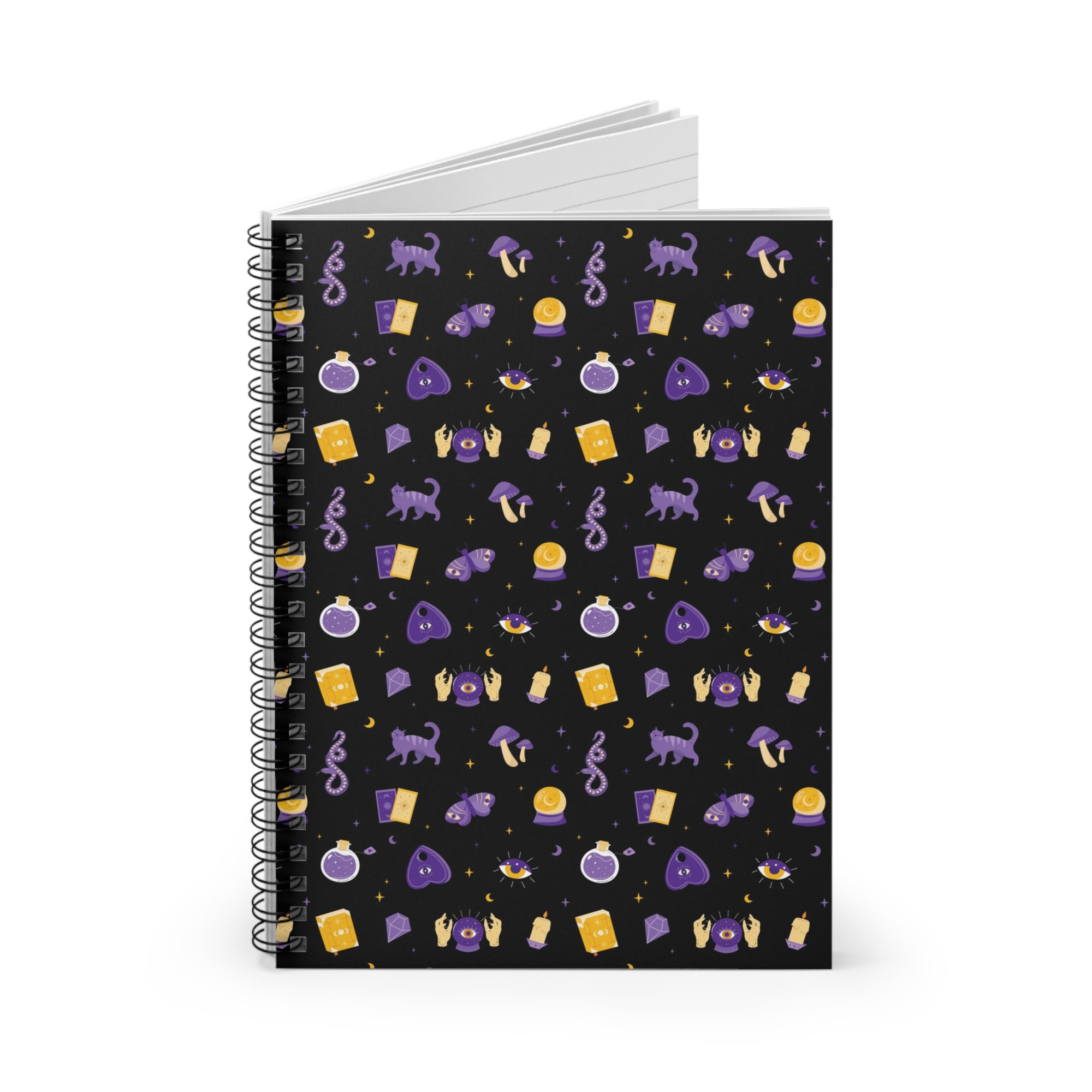 Cozy Witch Spiral-Bound Journal