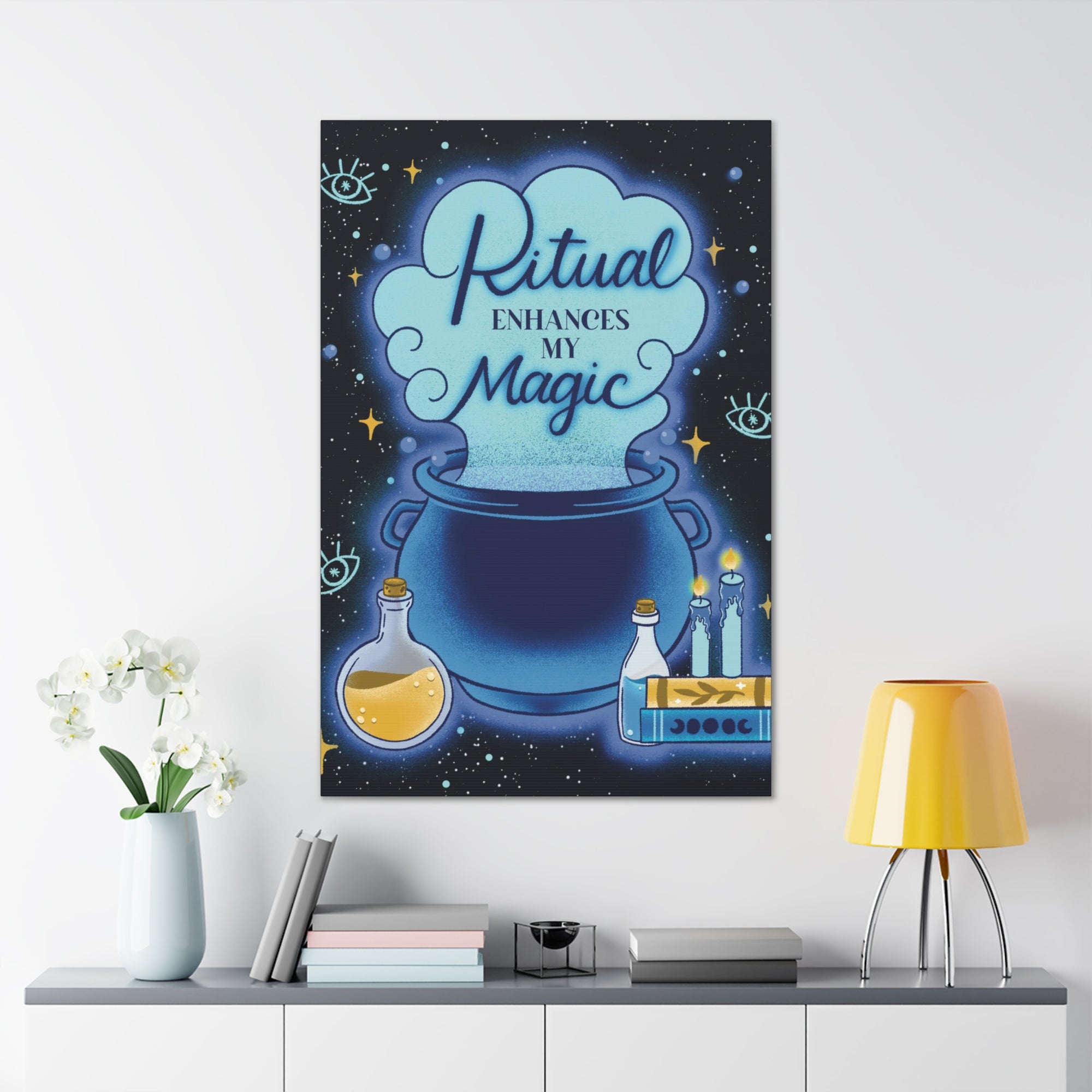 Ritual Enhances My Magic Canvas Gallery Wraps