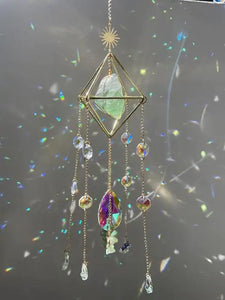 Sparkling Citrine Suncatcher