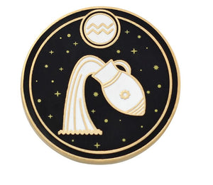 Aquarius Enamel Pin