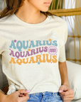 Retro Aquarius Graphic Tee