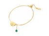 Green Jade Evil Eye Bracelet