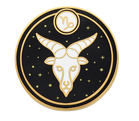 Capricorn Enamel Pin