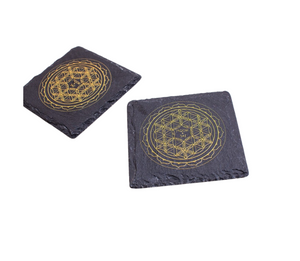 Sacred Geometry Water Charging Coaster