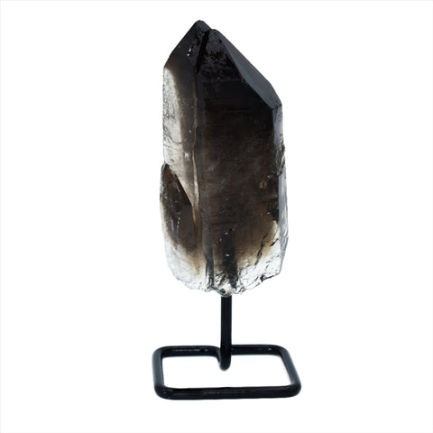 Smokey Quartz Point with Display Stand