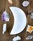 Selenite Crescent Moon Bowl