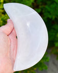 Selenite Crescent Moon Bowl