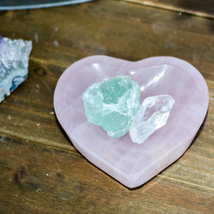 Rose Quartz Crystal Bowls