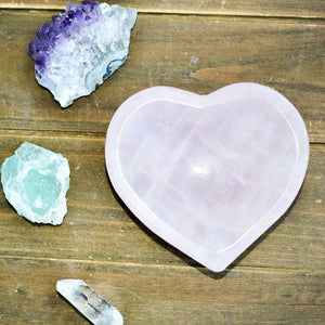 Rose Quartz Crystal Bowls