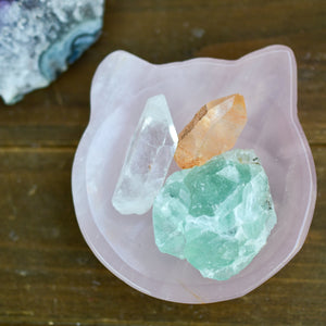 Rose Quartz Crystal Bowls