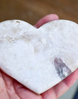 Pink Amethyst Heart Crystal