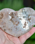 Pink Amethyst Heart Crystal