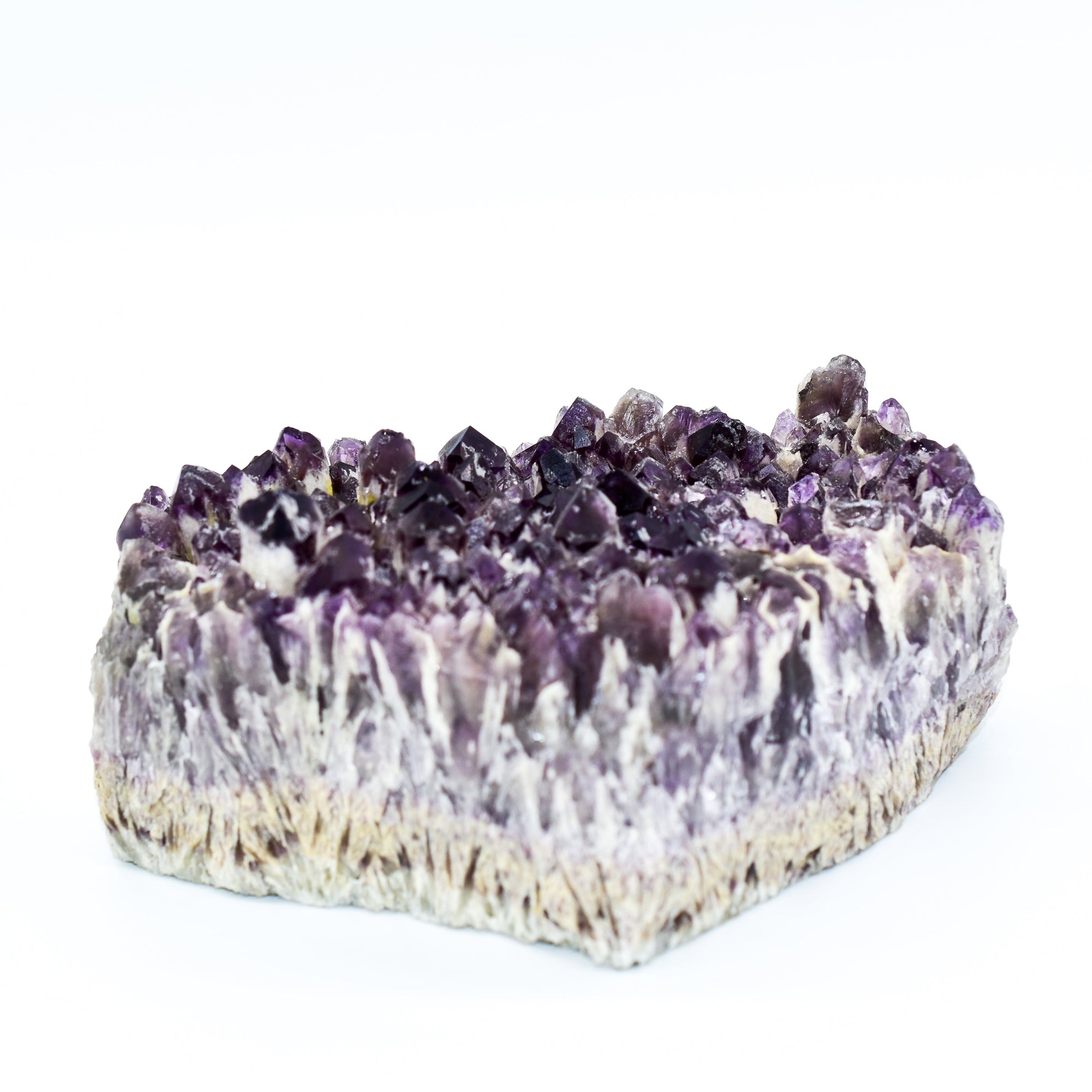 Large Elestial Amethyst Cluster Display Piece