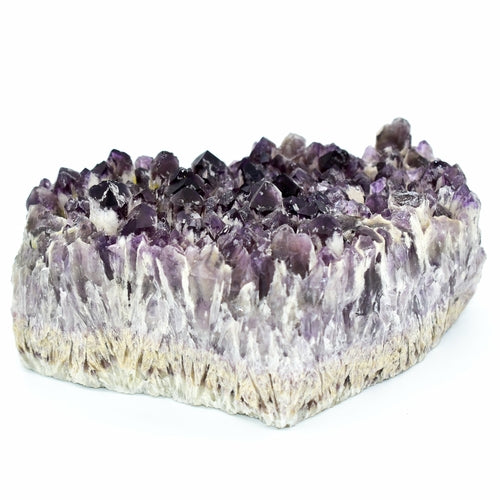 Large Elestial Amethyst Cluster Display Piece