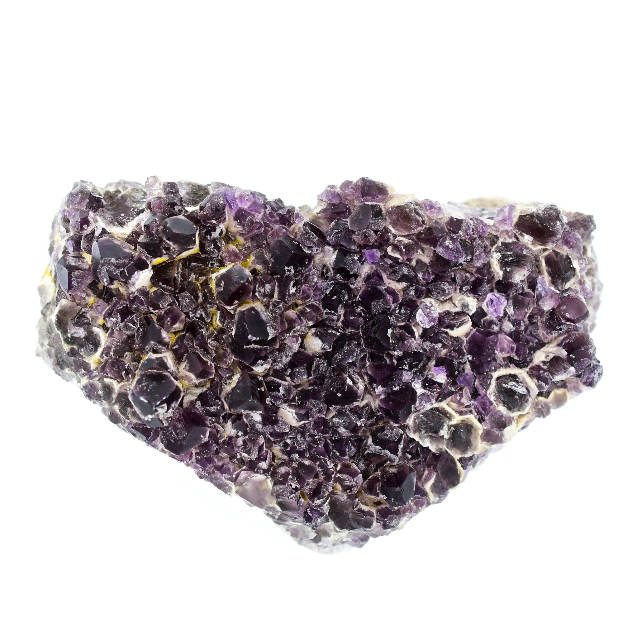 Large Elestial Amethyst Cluster Display Piece