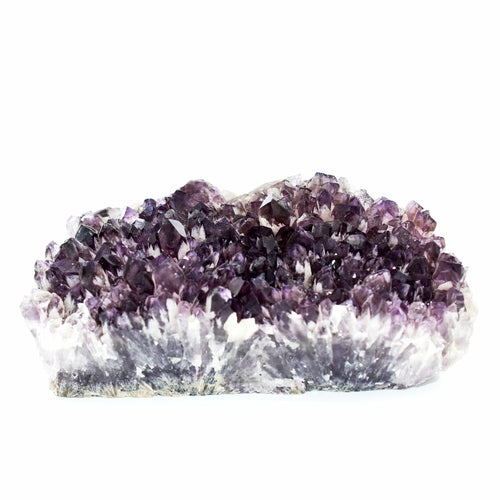 Large Elestial Amethyst Cluster Display Piece