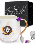 Stay Wild Moon Child Mug, Spoon & Infuser Set