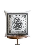 Gemini Block Print Pillow