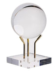 Gold Acrylic Crystal Ball Holder