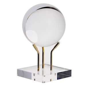 Gold Acrylic Crystal Ball Holder