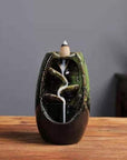 Ceramic Waterfall Backflow Incense Holder