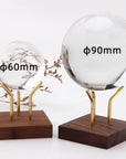 Wooden Crystal Display Stand