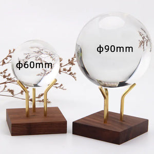 Wooden Crystal Display Stand