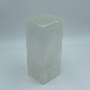 Selenite Block Lamp