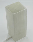 Selenite Block Lamp