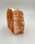 Orange Selenite Lamp