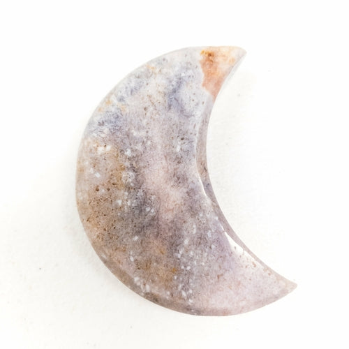 Pink Amethyst Crescent Moon