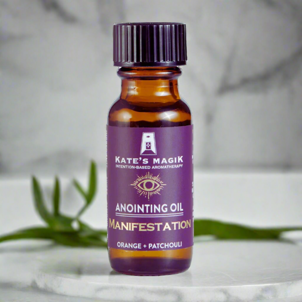 Manifestation anointing oil at Goddess Provisions