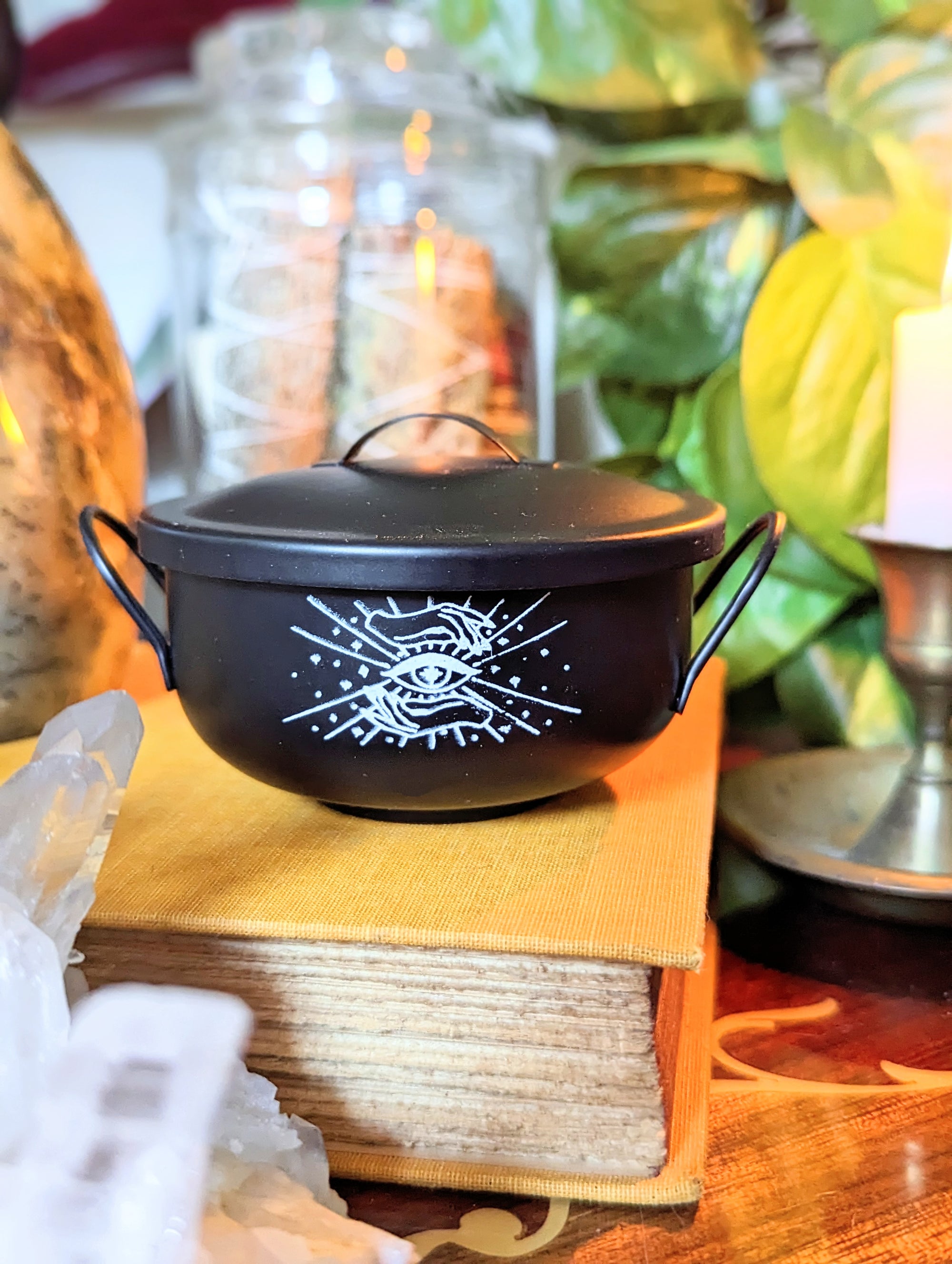 Goddess Provisions | Attract Abundance Ritual Bundle | Money Magic | Mystic Cauldron and Money Magick Set